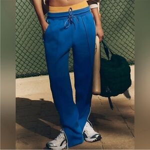 Free People Blue Track Pants